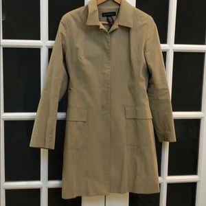 Banana Republic Khaki Fitted Topper Jacket